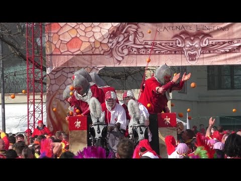 Battaglia arance Diavoli 27 febbraio - Carnevale Ivrea 2017