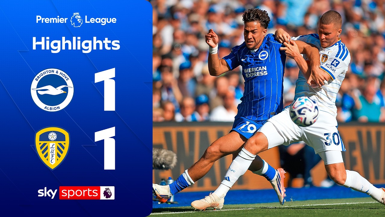 Vuskovic makes Leeds pay for missed chances! | Brighton 1-1 Leeds | Premier League Highlights