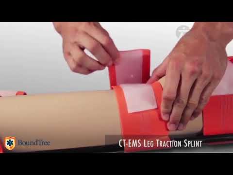 CT EMS Leg Traction Splint Overview