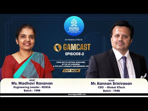 From NITT to Software Pioneer in USA - Kannan Srinivasan - YouTube