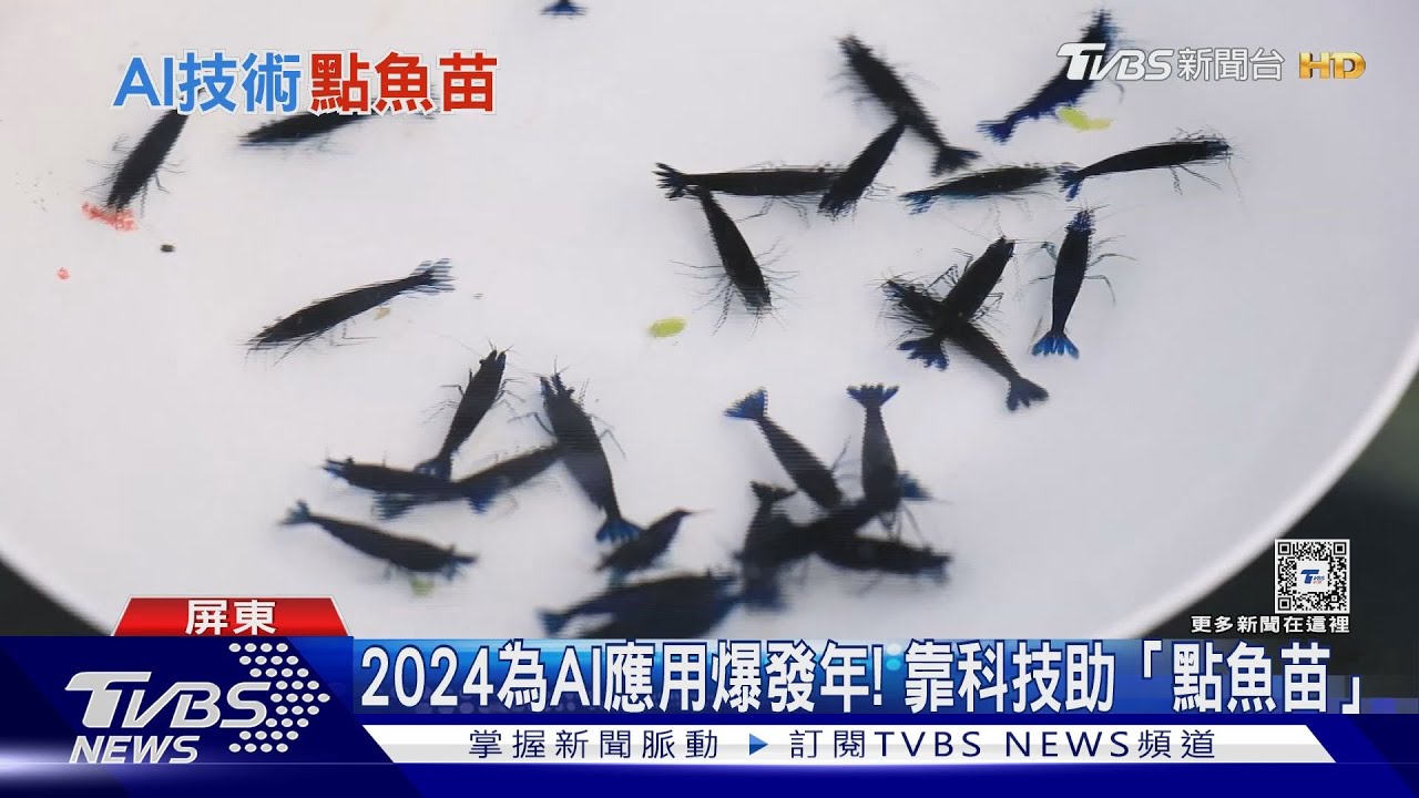 加速作業+提高精準度！　靠「AI視覺辨識」點魚苗
