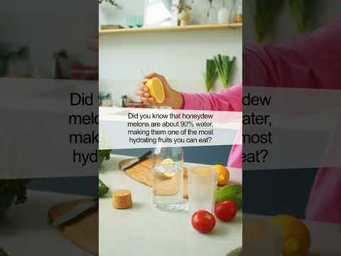 Honeydew Melon: The Secret to Perfect Hydration