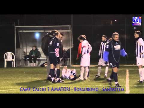 Camp. Calcio a 7 CSI: Borgorosso - Santattese