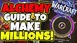Make MILLIONS With Alchemy in Midnight WoW - Here's My Setup | Midnight Professions Guide