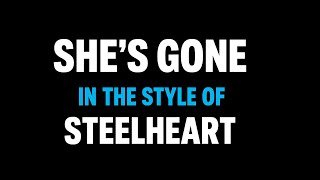 Download lagu Steelheart – She’s Gone | Karaoke Version | No Vocals   Synced Lyrics mp3