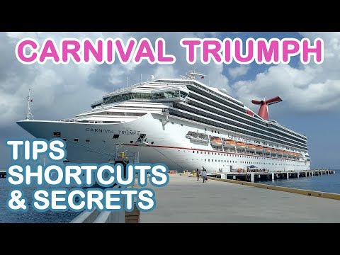 Carnival Triumph 2018: Top 10 Tips, Shortcuts, and Secrets
