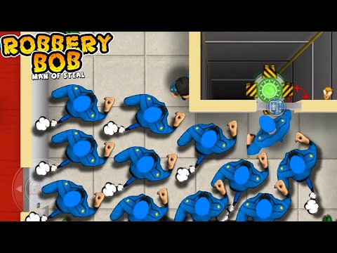 Robbery Bob : High Rise Use Skinny Cop Costume - Use Tool Part 401