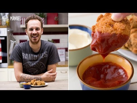 NUGGETS DI POLLO FATTI IN CASA (Crocchette di pollo come quelle del fast food!)