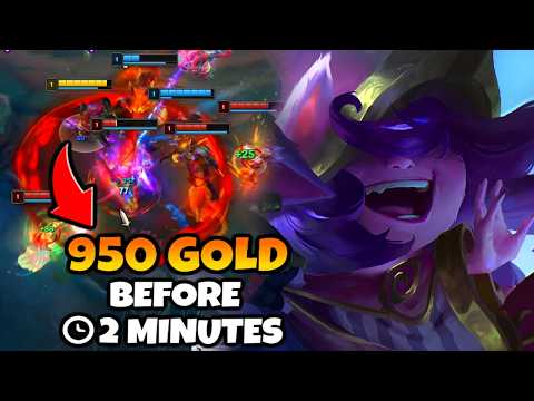 When AP Lulu Top gets 950 Gold before minions spawn