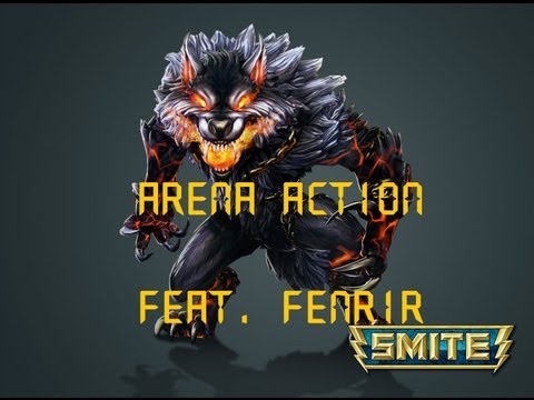 Smite Arena Action - Agni & Fenrir Zerbersten HD