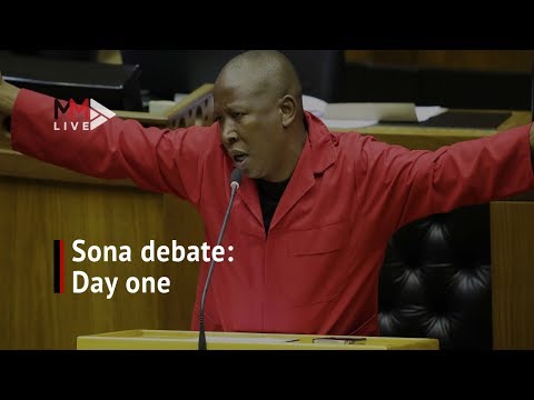 SonaDebate2020 4 key moments from day one in parliament.
