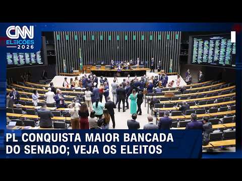 Eleições 2026: veja como ficou o Senado após vitória do PL | CNN ELEIÇÕES