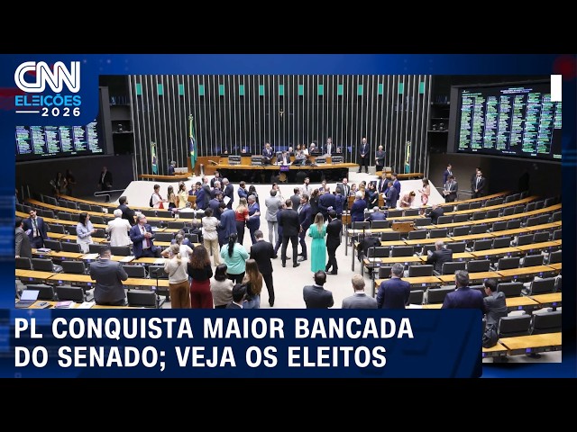 Eleições 2026: veja como ficou o Senado após vitória do PL | CNN ELEIÇÕES