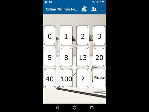Online Planning poker - Agile poker Multiplayer Video