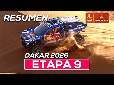 Roma y Sainz lideran, Al-Attiyah se pierde - Resumen Etapa 9 Dakar 2026 | SoyMotor.com