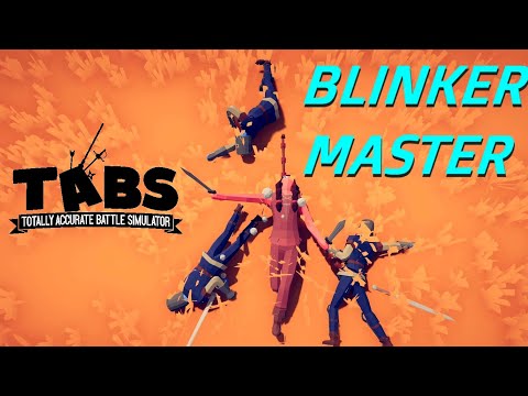 BEHIND YOU! Blinker Master vs Every Unit 1v3 - TABS MODDED