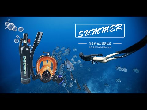 DEDEPU 1L Mini Scuba Diving Tank