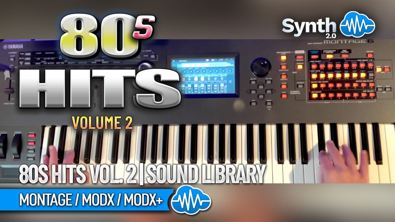 SJL002 - 80's Hits Vol.2 - Yamaha MONTAGE / M ( 16 presets ) Video Preview