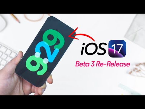 iOS 17 Beta 3 Re-Release - New Features Introduced !!