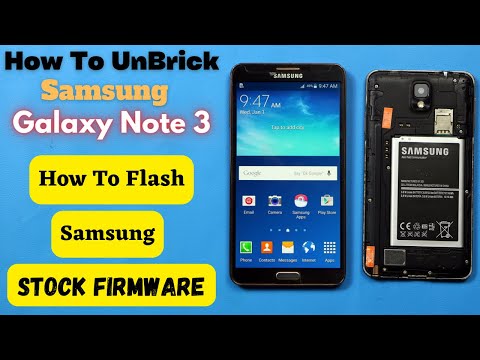 Galaxy Note 3 How To Unbrick & Repair Flash Stock Firmware