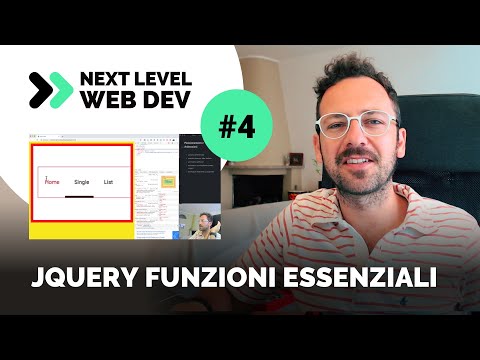 Guida a jQuery Animazioni su Menu e Funzionalità Essenziali: This, Metodi, Variabili (Parte 2)