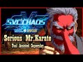 TAS SVC CHAOS SNK VS CAPCOM SERIOUS MR KARATE WITH RED LIFE