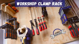 Making A Clamp Rack For The Workshop