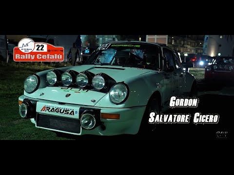 Rally Cefalù Città Turistica - Gordon/Salvatore Ciciero (Porsche Carrera)