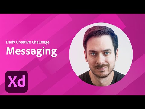 XD Daily Creative Challenge - Messaging | Adobe Creative Cloud