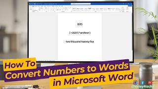 How to Convert Numbers to Words in Microsoft Word | Easy Step-by-Step Tutorial