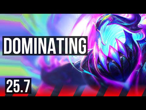 ZAC vs CAMILLE (TOP) | Dominating | NA Master | 25.7