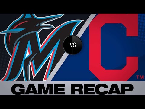 4/24/19: Indians score 4 in the 8th to beat Marlins