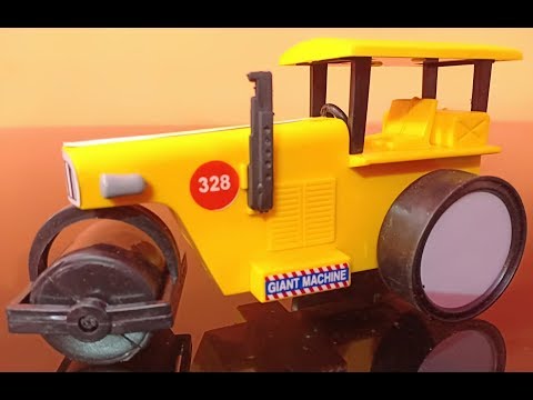 RC ROAD ROLLER TOY UNBOXING / toy review for children