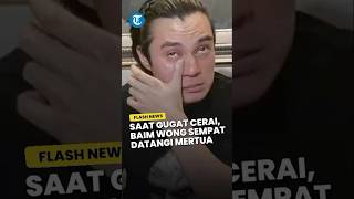 Baim Wong Ternyata sempat Datangi Mertua Sebelum Ceraikan Paula, Dugaan Perselingkuhan kini Menguat