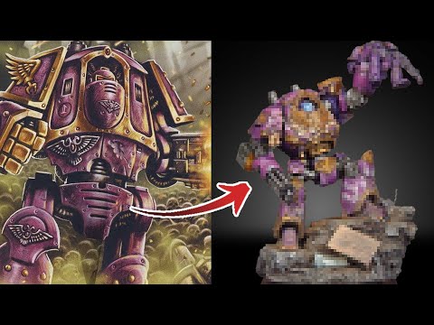 HORUS HERESY! Making the BEST Dreadnought in Warhammer (Not Bjorn)