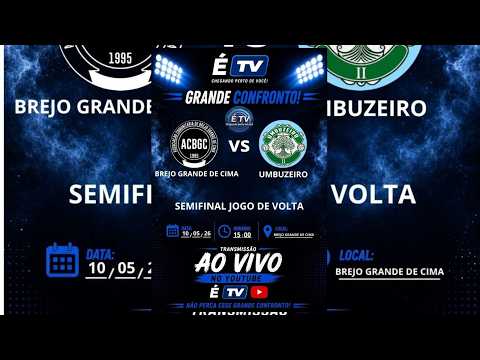 COPA RURAL DE  FUTEBOL DE MIGUEL CALMON SÉRIE A BREJO GRANDE DE CIMA VS UMBUZEIRO 10/05/2026