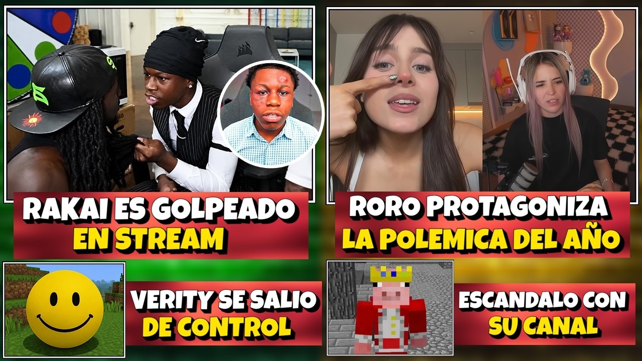 RAKAI ES GOLPEADO EN STREAM | RORO PROTAGONIZA LA POLEMICA DEL AÑO | VERITY SE SALIO DE CONTROL
