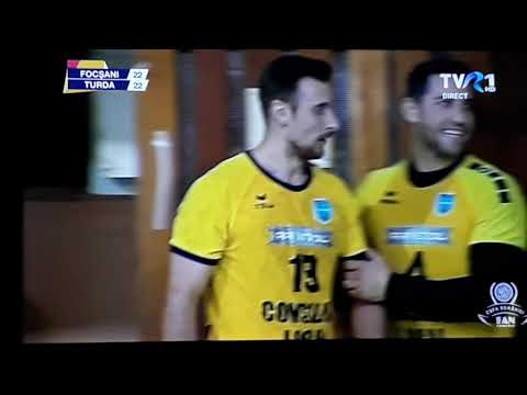 CSM Focșani  - AHC  Potaissa Turda, repriză doua, optimi Cupă, handbal nov 2019