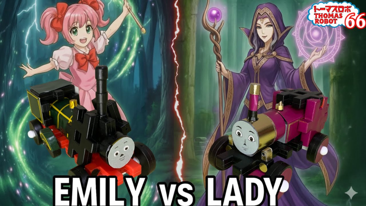 【トーマスロボ66】魔法少女（物理）エミリー VS 最強魔法レディー
