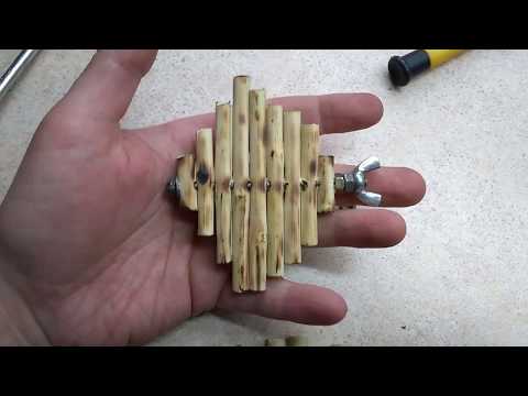 Upcycling - Rybki z drewna