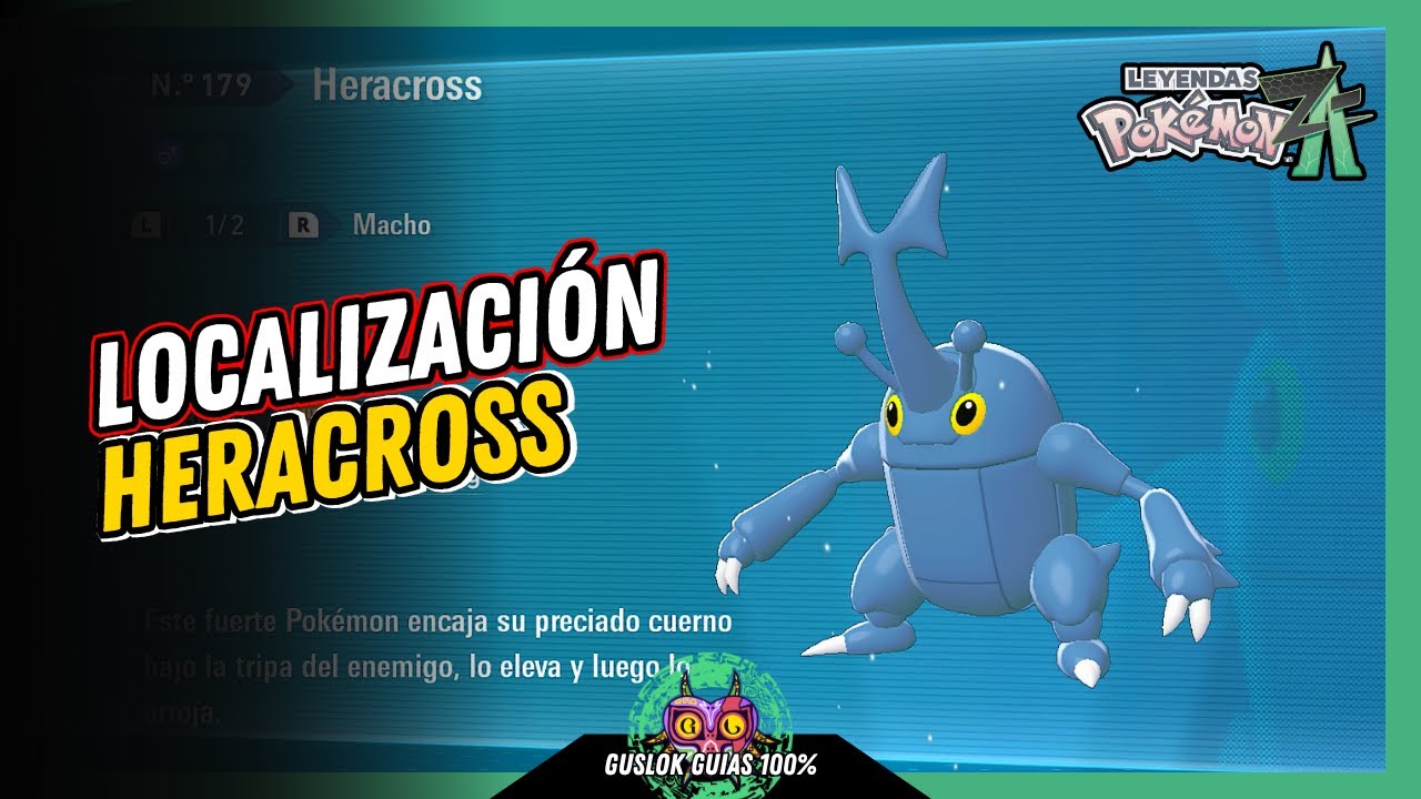 UBICACIÓN de HERACROSS | GUÍA 100% | 💯Leyendas Pokemon: Z-A🏆 UBICACIÓN de HERACROSS | GUÍA 100% | 💯Leyendas Pokemon: Z-A🏆