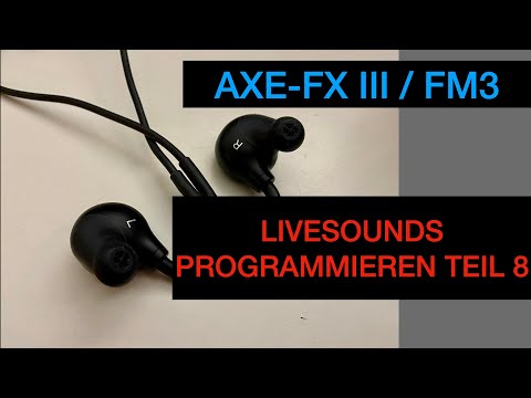 Programming live sound with the Axe Fx III/FM3 Part 8: In-ear monitoring