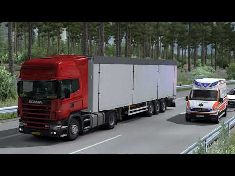 ETS2 Scania 124L 420 Berlin - Hamburg