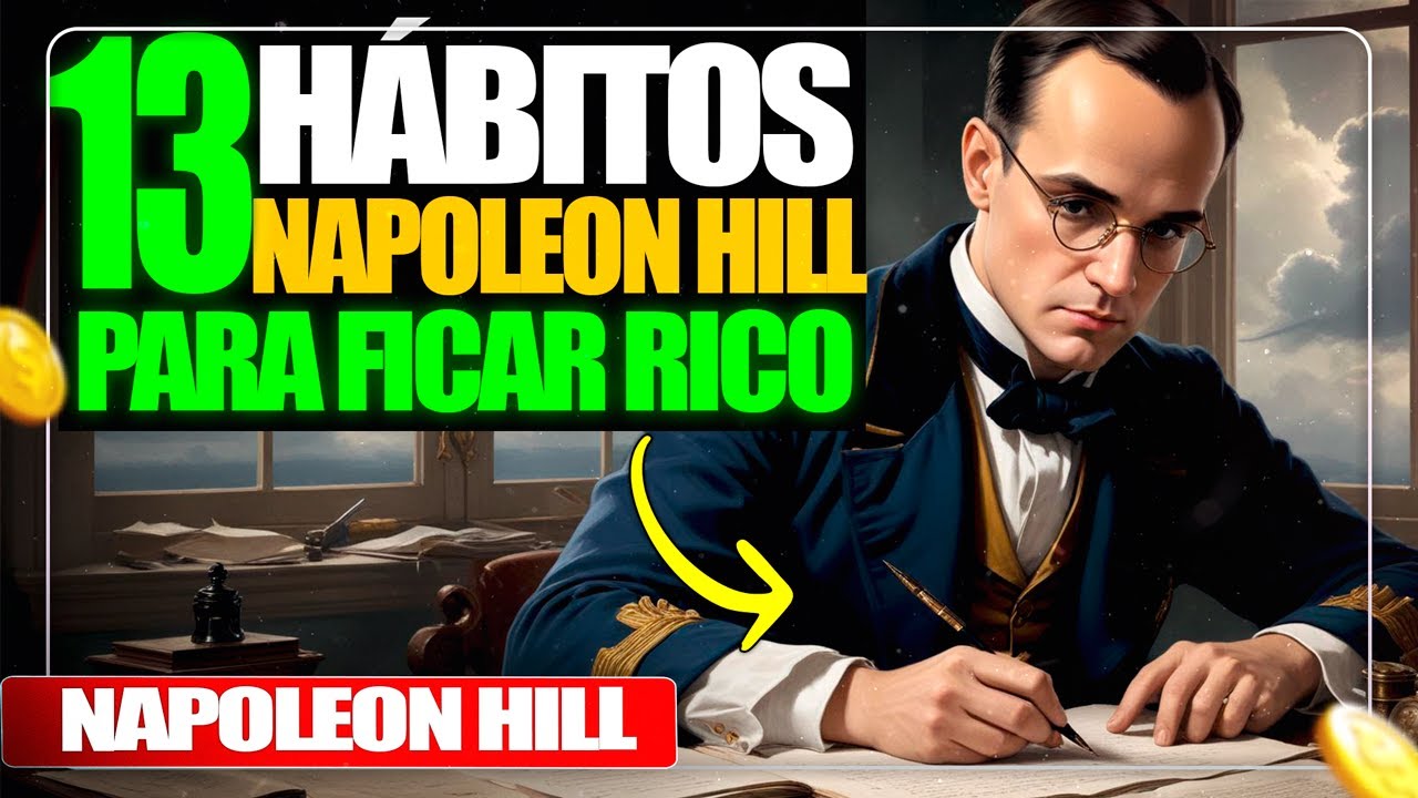 Fique Rico em 6 Meses! Estratégias de Napoleon Hil Para Qualquer Pessoa Enriquecer!