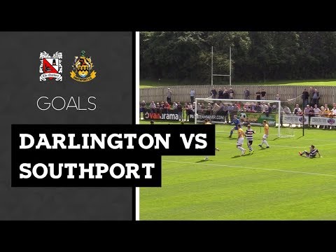Goals: Darlington v Southport