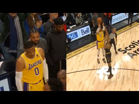 Russell Westbrook SHOCKS Drake with INSANE GAME-TYING THREE to Force OT vs Raptors - Mar 18, 2022