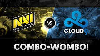 Combo-wombo by Na`Vi vs Cloud9 @ The International 4