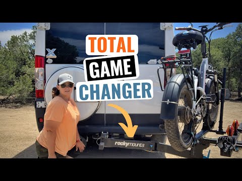 RockyMounts Backstage Swingaway Fat Tire Bike Rack for Camper Van
