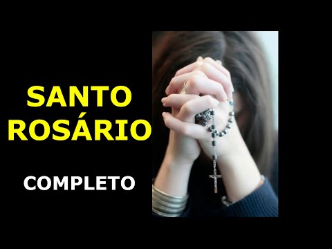 ROSÁRIO COMPLETO (Mistérios Gozosos, Luminosos, Dolorosos e Gloriosos)
