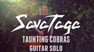 Savatage - Taunting Cobras solo